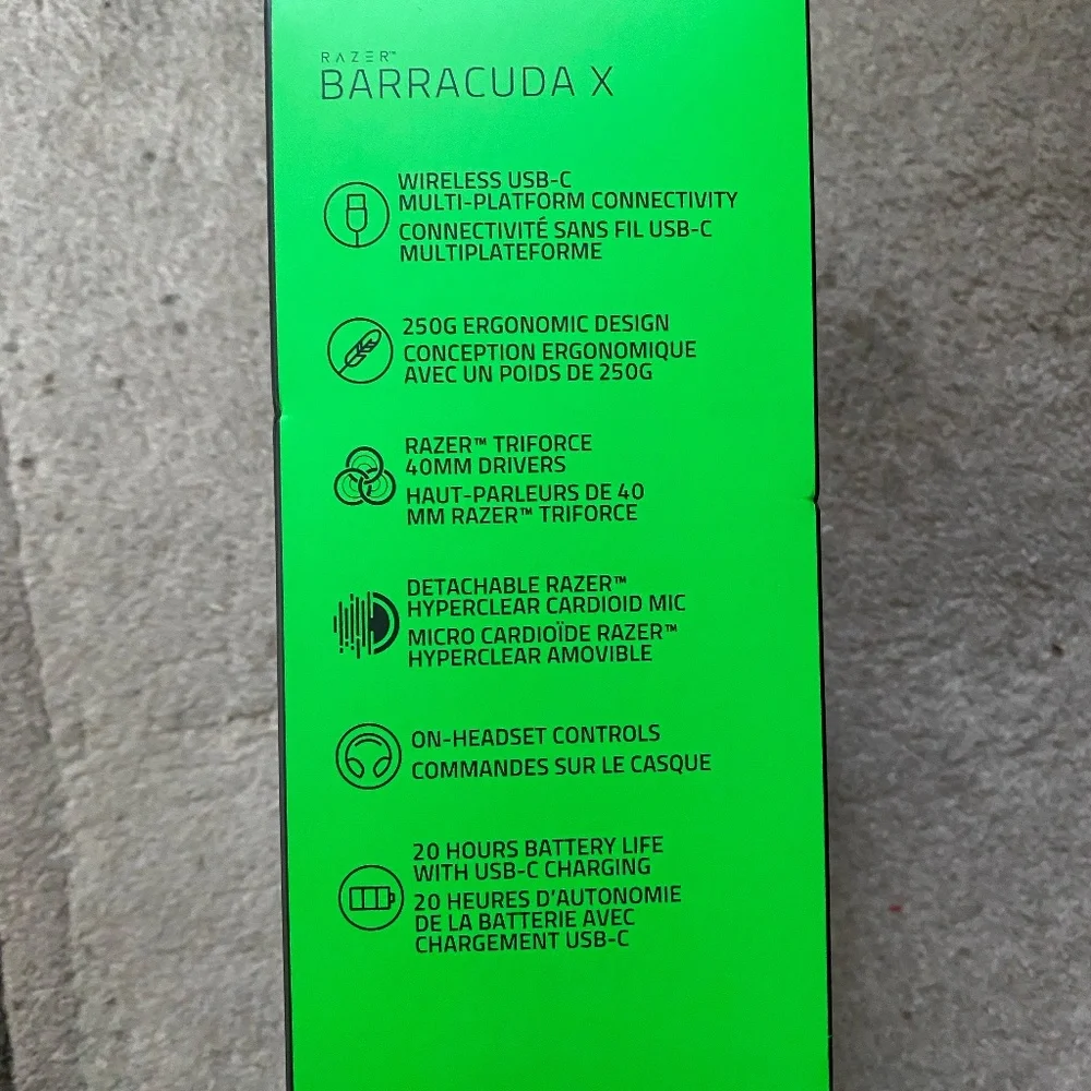 RAZER Barracuda X Wireless Multi-Platform Gaming and Mobile Headset